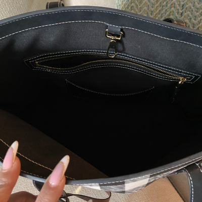 Classic Check Luxury Tote Bag