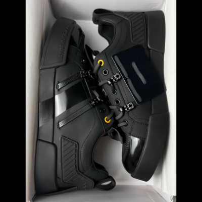 Black DG Statement Sneakers