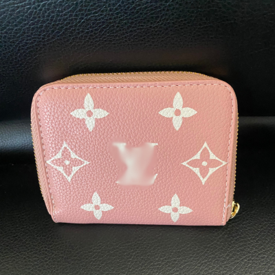 Blush Pink Monogram Purse Set – 3-Piece Mini Tote, Mini Bag & Wallet