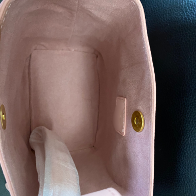 Blush Pink Monogram Purse Set – 3-Piece Mini Tote, Mini Bag & Wallet