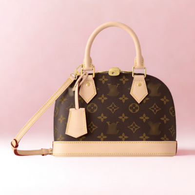 L-V Dome Satchel – Monogram Print