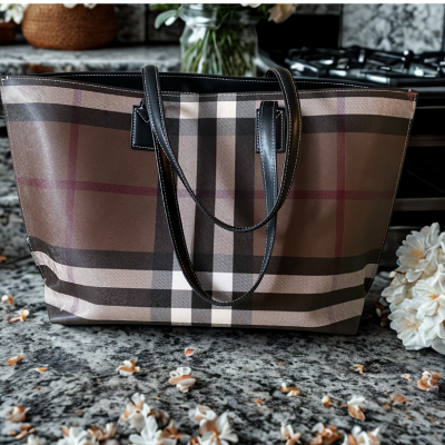 Classic Check Luxury Tote Bag