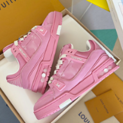 Pink L-V Sneakers