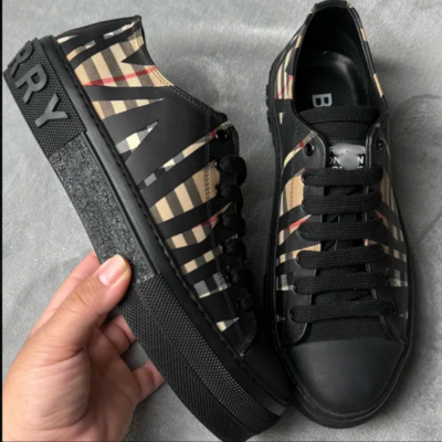 Plaid Low-Top Sneakers | Men’s Casual Shoes | Sizes 5–12