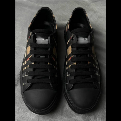 Plaid Low-Top Sneakers | Men’s Casual Shoes | Sizes 5–12